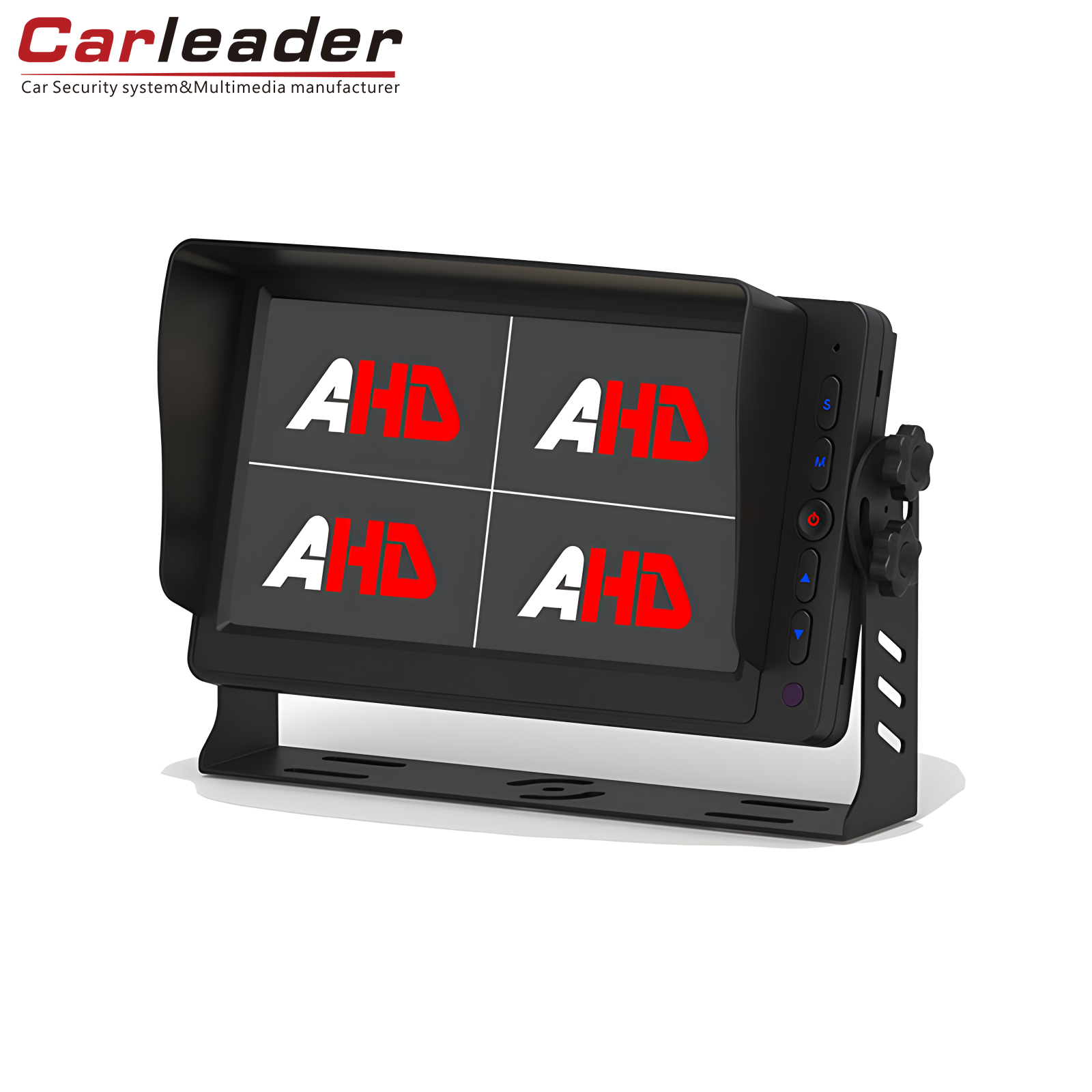 Carleader 7인치 AHD 쿼드 뷰 차량 모니터로 운전을 더욱 안전하게 만들어줍니다.