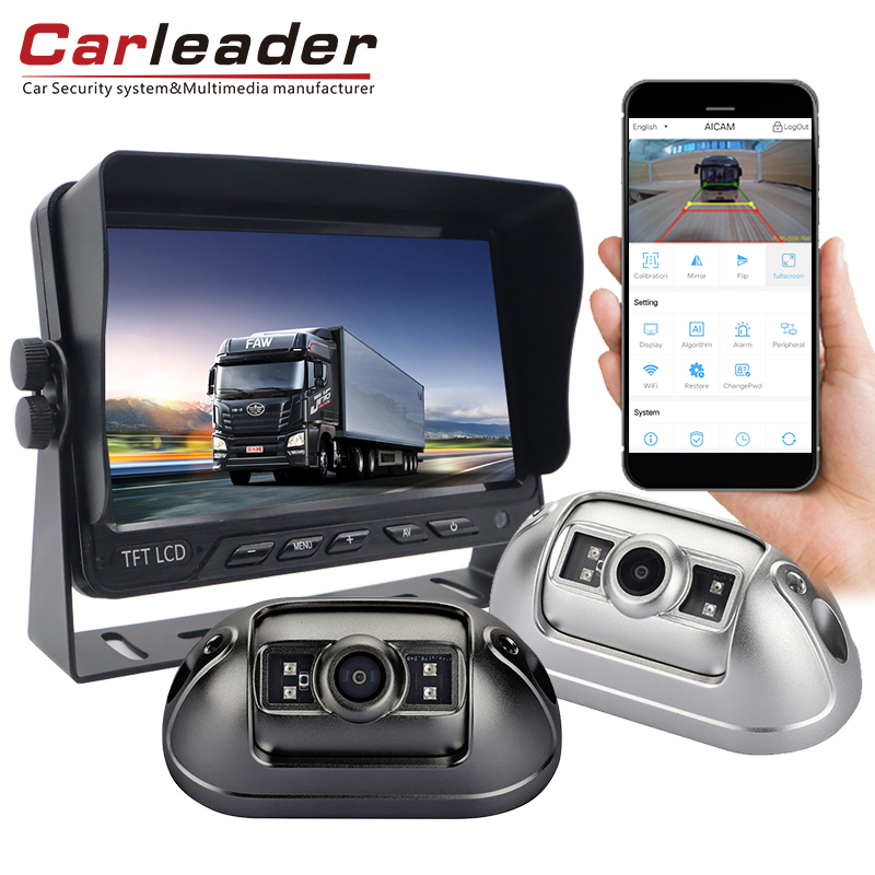 Carleader 1080P AI 사각지대 감지 차량 카메라 시스템 | 에스코트 운전자의 운전 안전