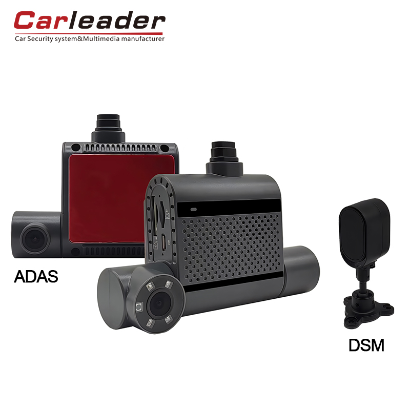 Carleader 3CH HD DVR 레코딩 ​​AI 대시 카메라를위한 카메라