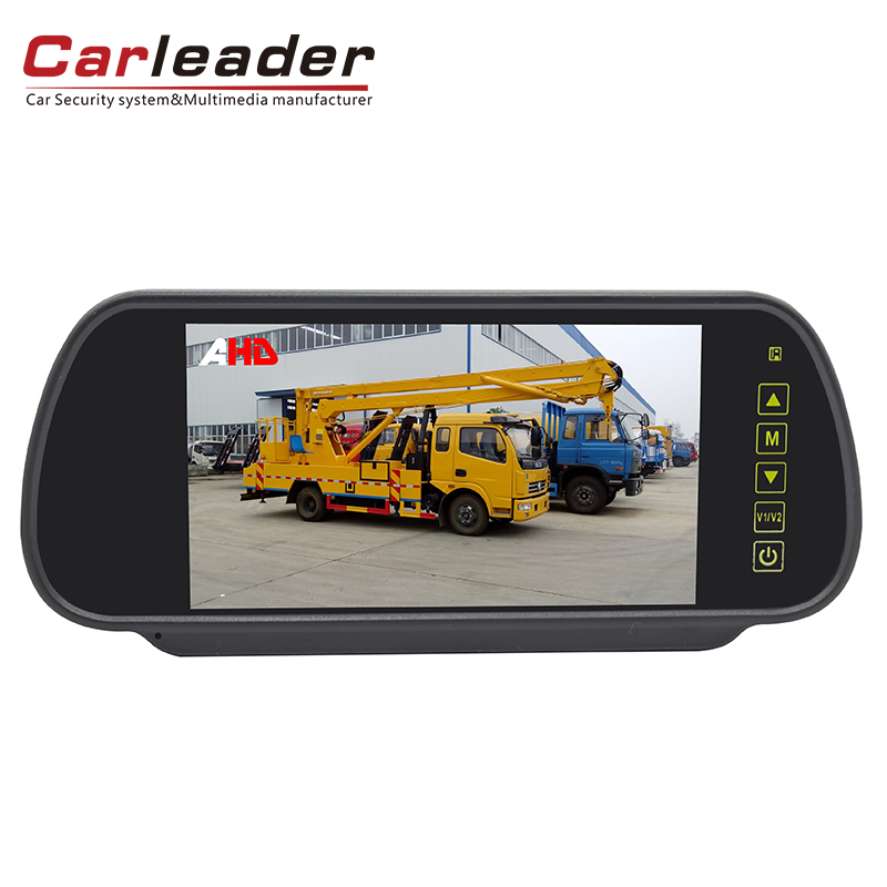 Carleader 7 Inch 2 in 1 설치 AHD 차량 미러 모니터-정밀 엔지니어링이 도로의 신뢰성을 충족합니다.