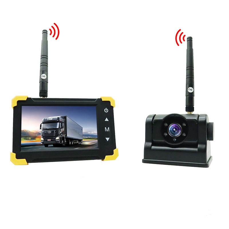 Carleader 5 인치 충전식 디지털 무선 모니터링 시스템 - 안전한 운전을위한 신뢰할 수있는 파트너.