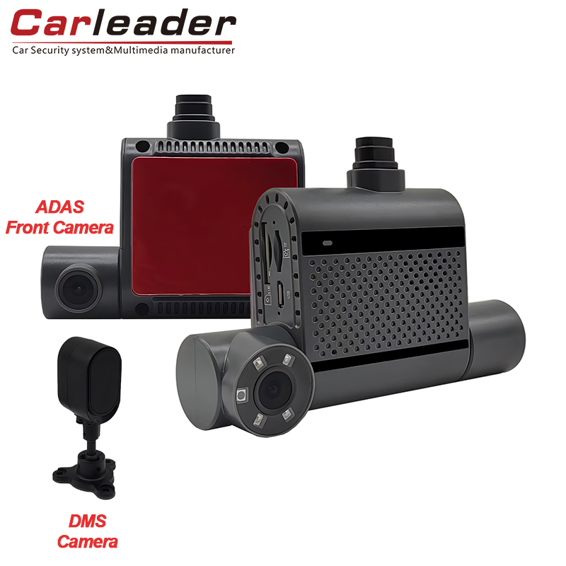 Carleader 3 채널 AI 대시 캠 ADAS 및 DSM : 드라이브 스마트 한, 안전 유지