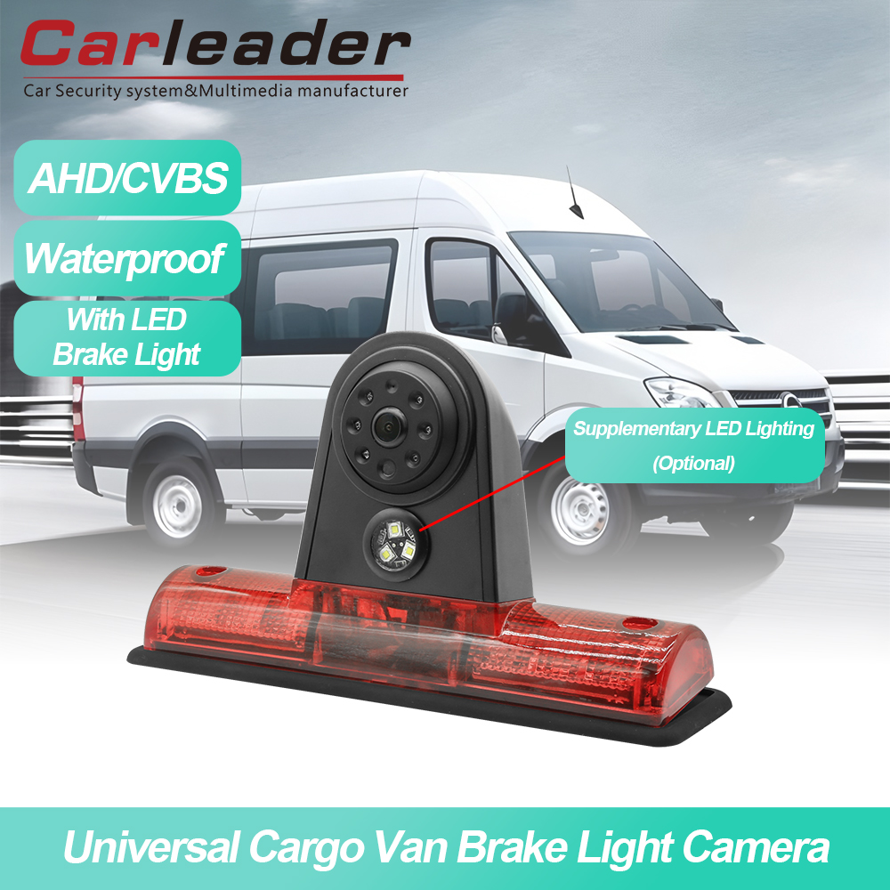 Carleader 새로운 Universal Cargo Van 브레이크 라이트 카메라 – 향상된 안전성과 가시성