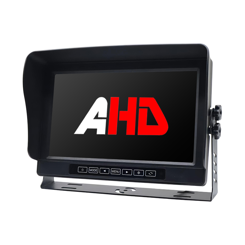 Carleader 10.1 인치 IP69K 방수 2CH AHD 입력 터치 버튼 차량 모니터