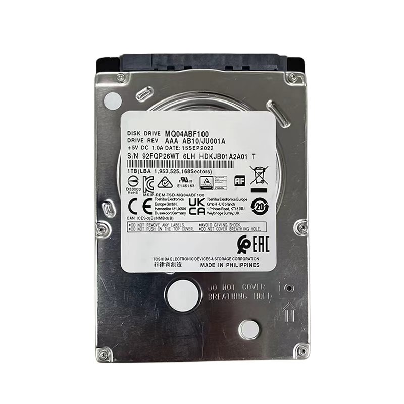 차량 감시 및 모바일 DVR 카메라 시스템용 2TB HDD SATA 하드 드라이브