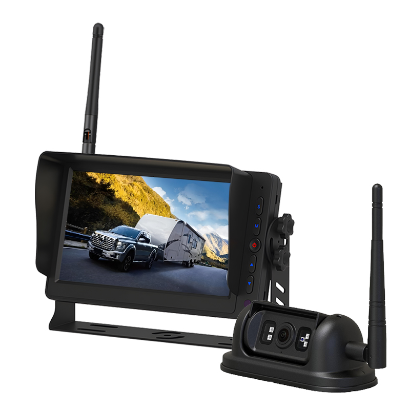 7인치 2.4GHz 디지털 무선 HD 카메라 및 모니터 시스템