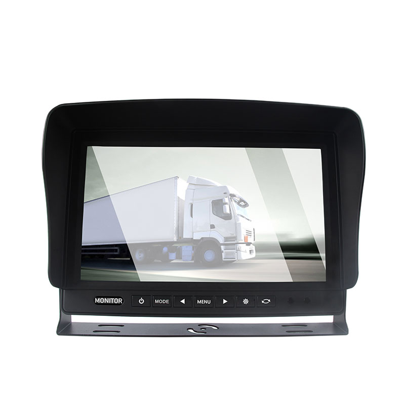 카메라와 10inch 캐러밴 LCD 대시 마운트 모니터